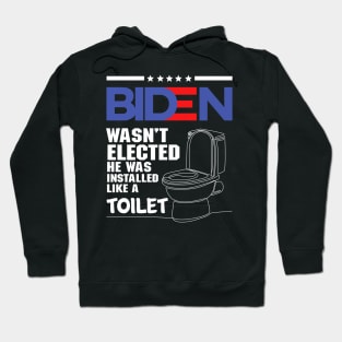 Funny Biden Quotes Toilet Hoodie